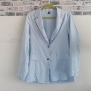Women's Light Blue Blazer